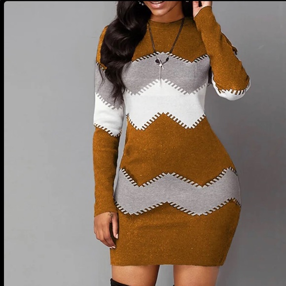 Dresses Camel Sweater Dress Small Or 4x Poshmark